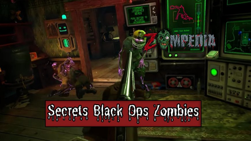 Top 10 Secrets in Game Black Ops Zombies